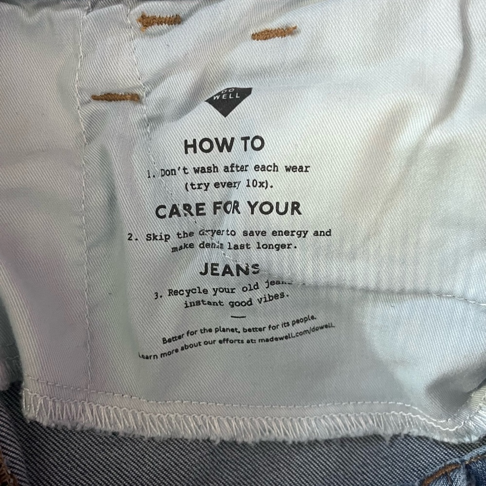 Madewell Women's Straight Leg Jeans - Picture 9 of 9